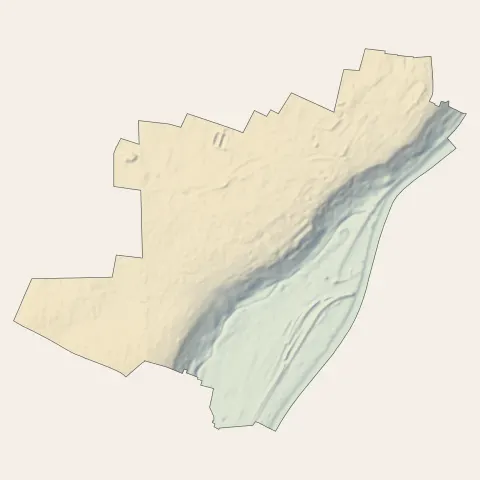 Athis-Mons : relief