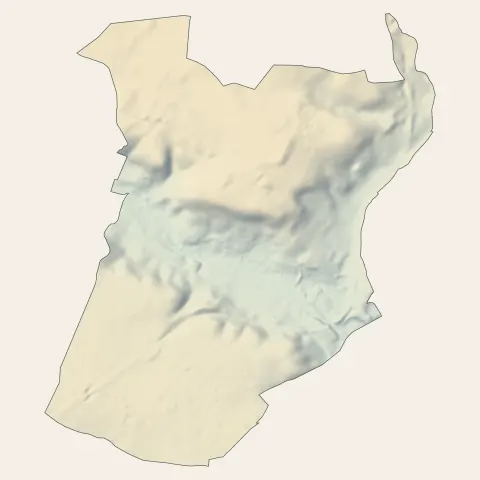 Bièvres : relief