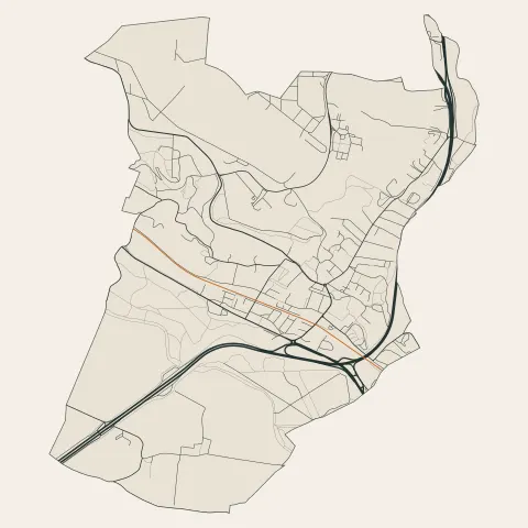 Bièvres : voies