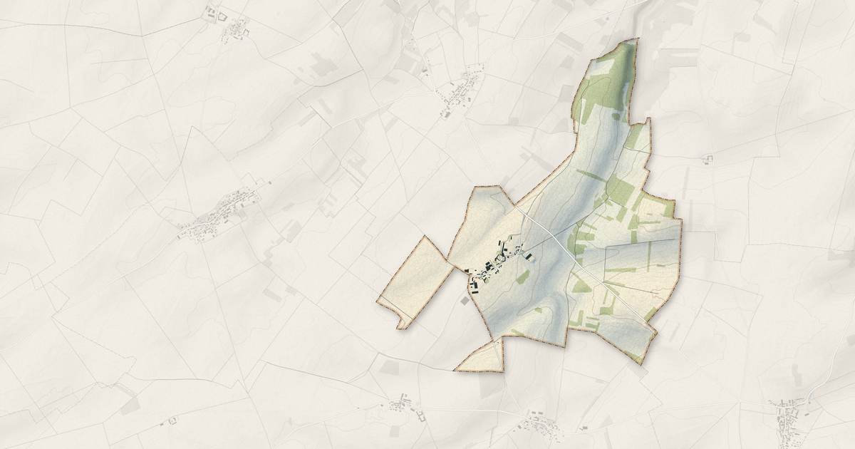 Portrait cartographique de Bois-Herpin : relief, eau, forêts, bâti et voies, calculés à partir des données de l'IGN