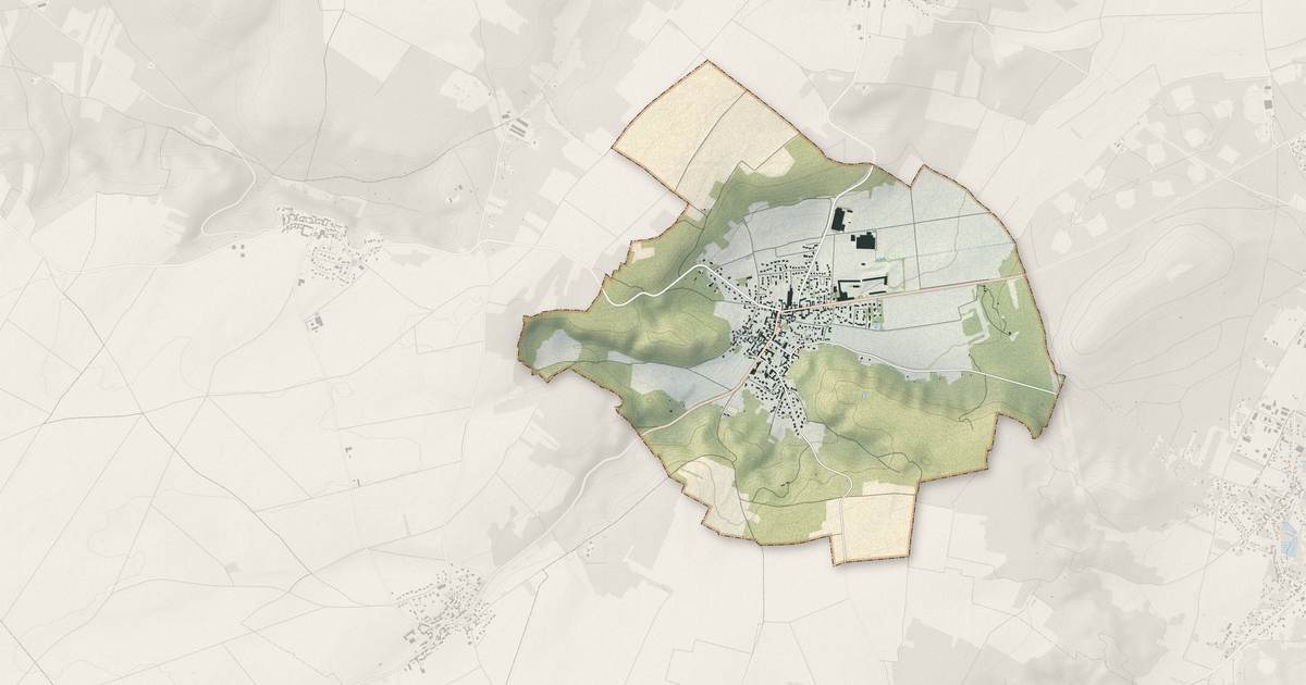 Portrait cartographique de Boissy-le-Cutté : relief, eau, forêts, bâti et voies, calculés à partir des données de l'IGN