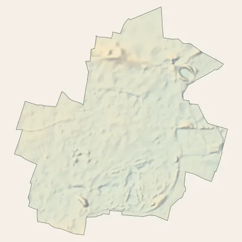 Bondoufle : relief