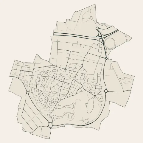 Bondoufle : voies