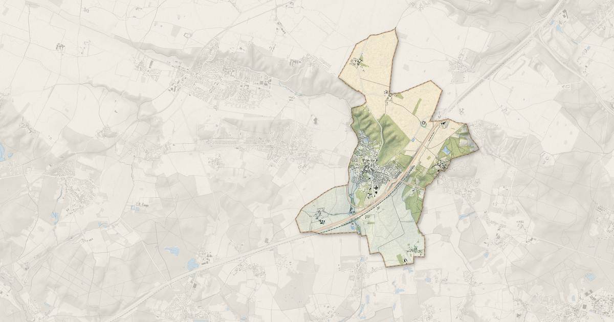 Portrait cartographique de Briis-sous-Forges : relief, eau, forêts, bâti et voies, calculés à partir des données de l'IGN