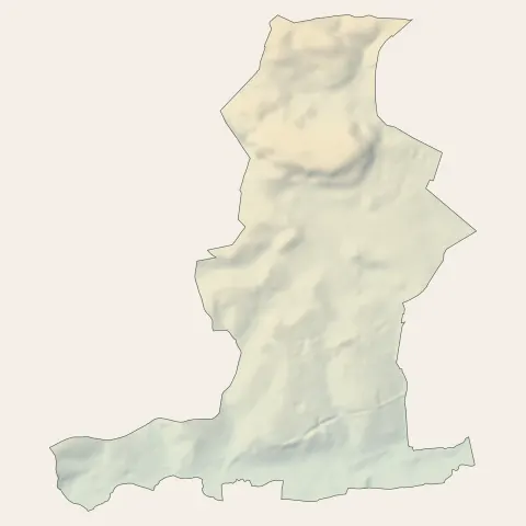 Bruyères-le-Châtel : relief