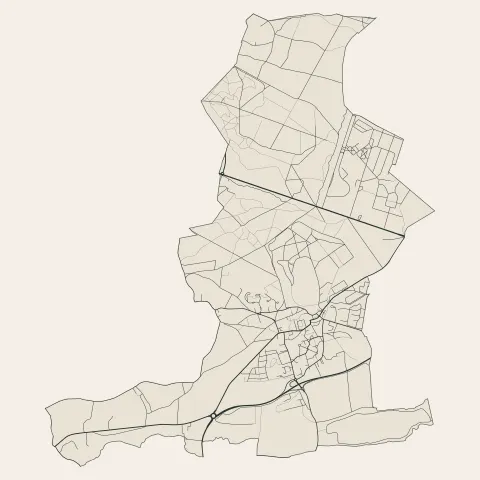 Bruyères-le-Châtel : voies