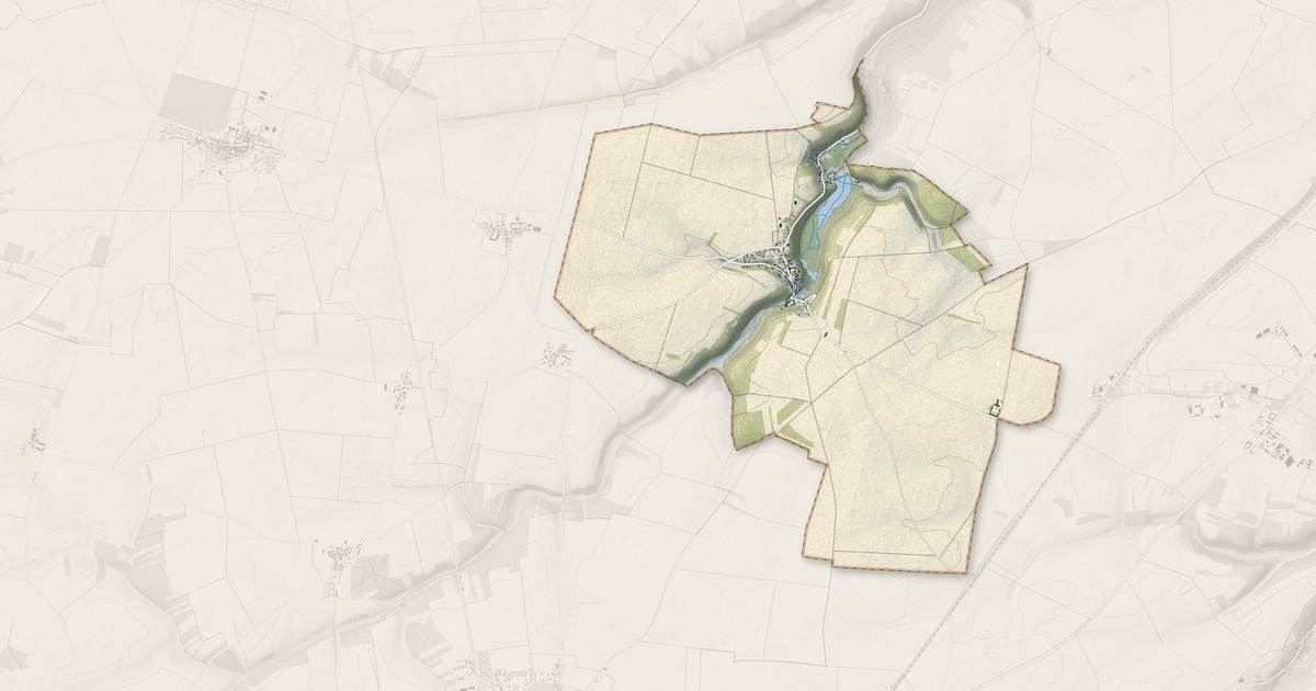 Portrait cartographique de Chalou-Moulineux : relief, eau, forêts, bâti et voies, calculés à partir des données de l'IGN