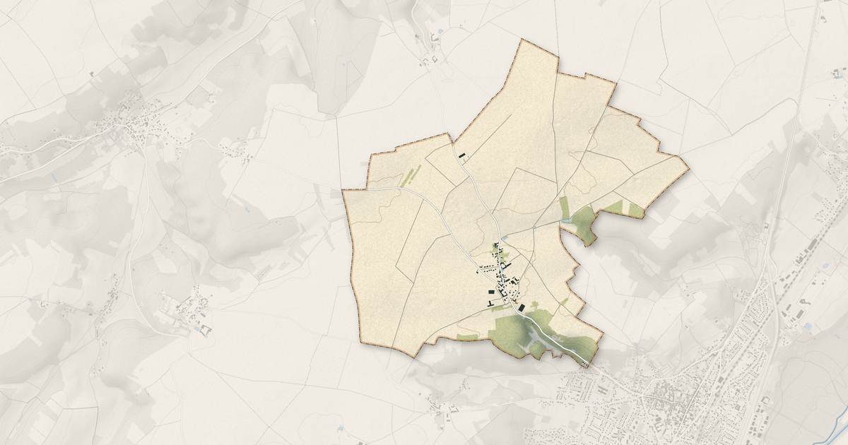Portrait cartographique de Chauffour-lès-Étréchy : relief, eau, forêts, bâti et voies, calculés à partir des données de l'IGN