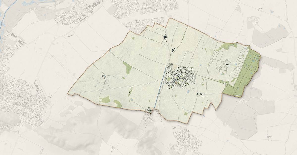 Portrait cartographique de Chevannes : relief, eau, forêts, bâti et voies, calculés à partir des données de l'IGN