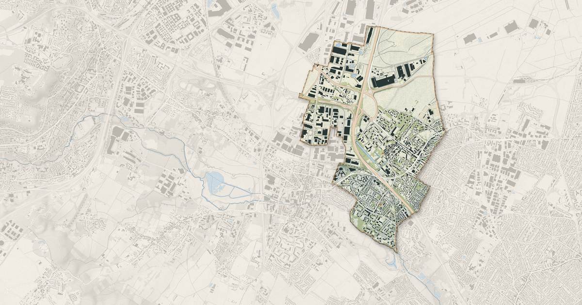 Portrait cartographique de Chilly-Mazarin : relief, eau, forêts, bâti et voies, calculés à partir des données de l'IGN