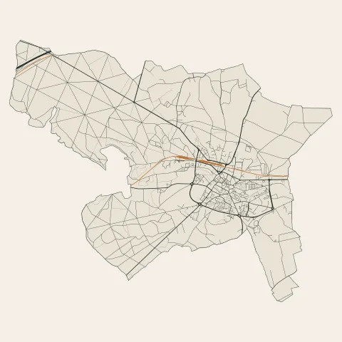 Dourdan : voies