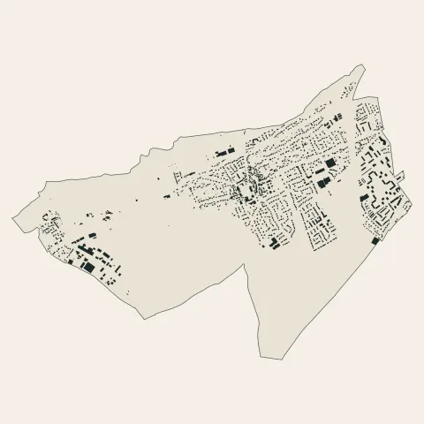 Égly : bâti