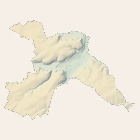 Étampes : relief