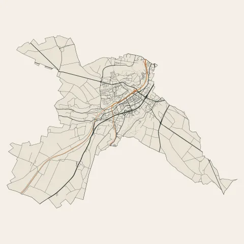 Étampes : voies