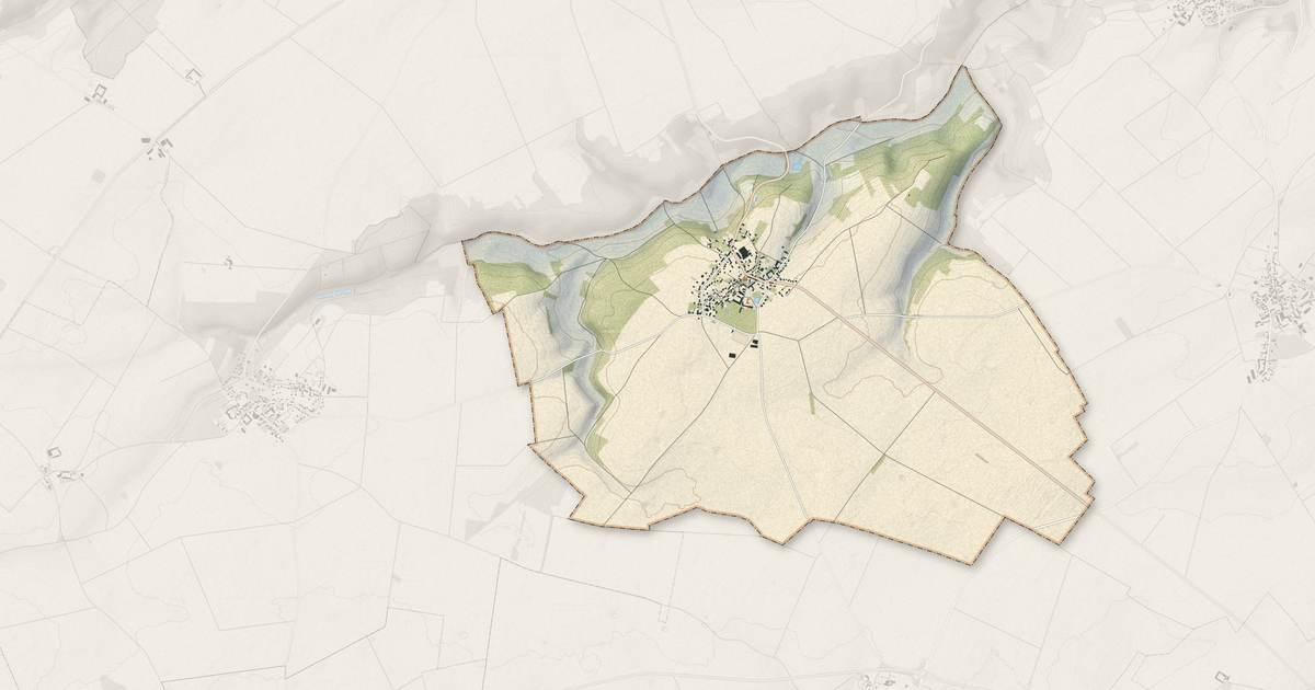 Portrait cartographique de La Forêt-le-Roi : relief, eau, forêts, bâti et voies, calculés à partir des données de l'IGN