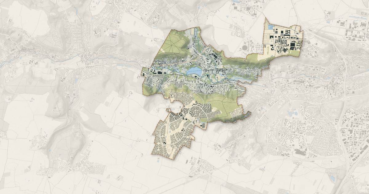 Portrait cartographique de Gif-sur-Yvette : relief, eau, forêts, bâti et voies, calculés à partir des données de l'IGN