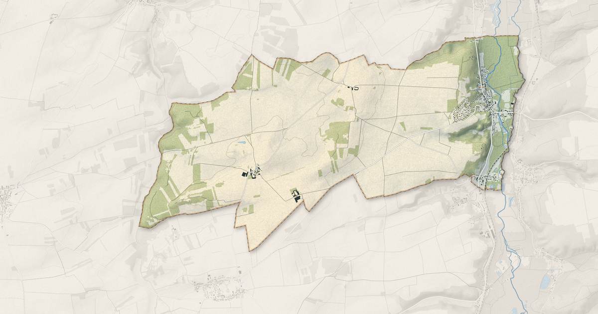 Portrait cartographique de Gironville-sur-Essonne : relief, eau, forêts, bâti et voies, calculés à partir des données de l'IGN