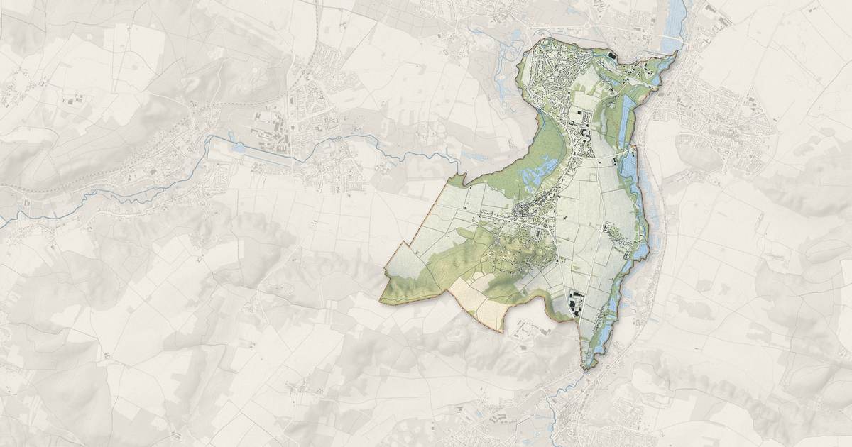 Portrait cartographique de Itteville : relief, eau, forêts, bâti et voies, calculés à partir des données de l'IGN