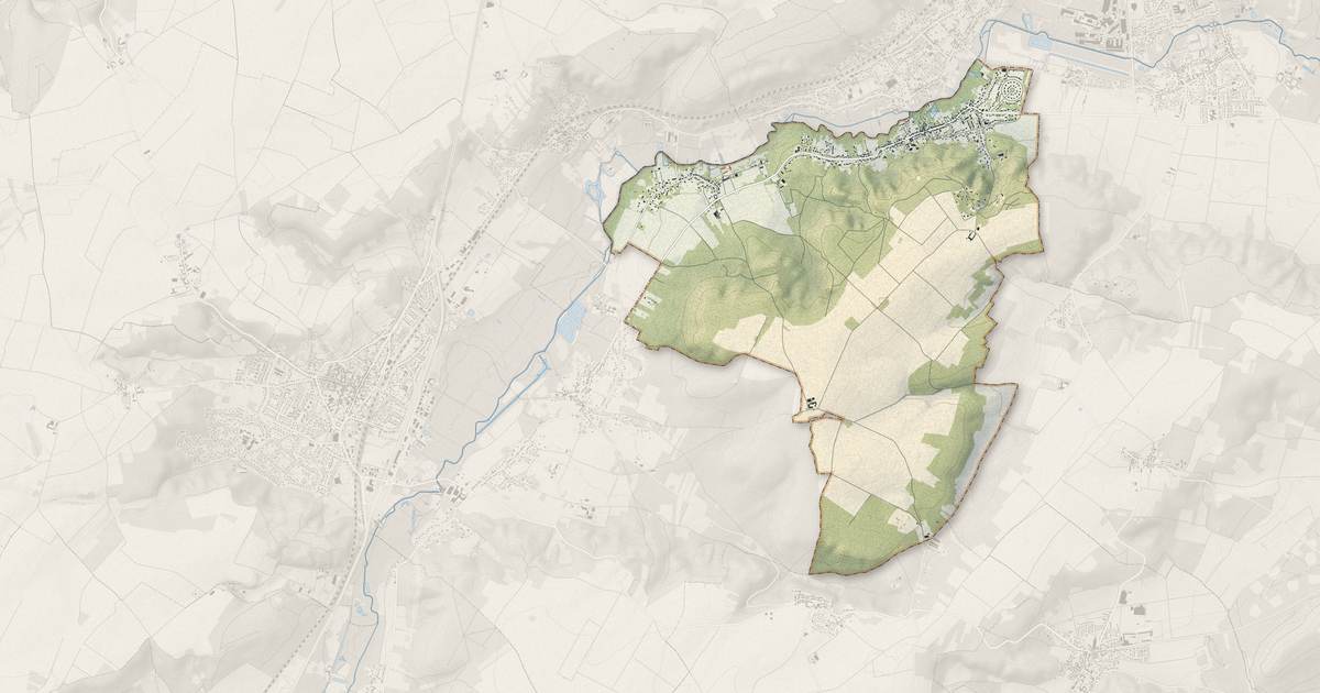 Portrait cartographique de Janville-sur-Juine : relief, eau, forêts, bâti et voies, calculés à partir des données de l'IGN