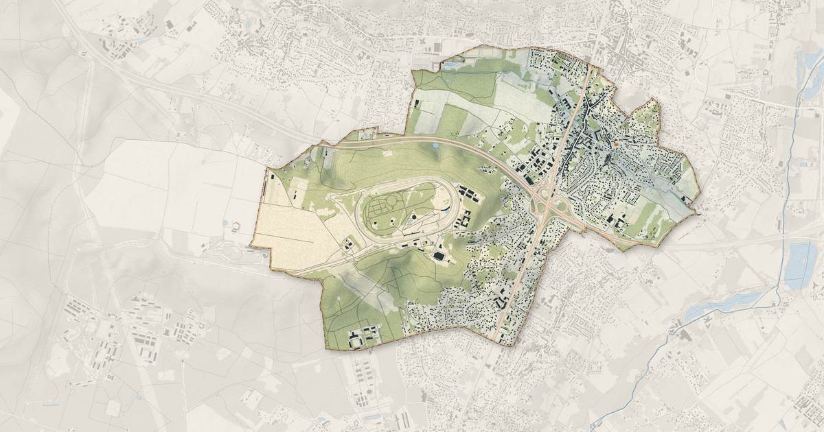 Portrait cartographique de Linas : relief, eau, forêts, bâti et voies, calculés à partir des données de l'IGN