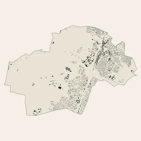 Linas : bâti