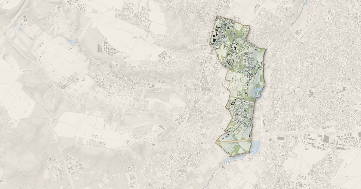 Portrait cartographique de Longpont-sur-Orge : relief, eau, forêts, bâti et voies, calculés à partir des données de l'IGN