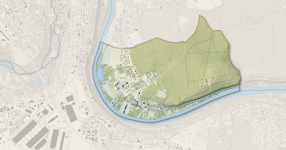 Portrait cartographique de Morsang-sur-Seine : relief, eau, forêts, bâti et voies, calculés à partir des données de l'IGN