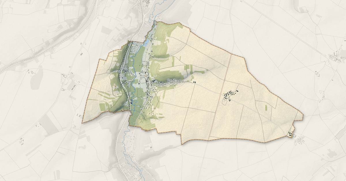 Portrait cartographique de Ormoy-la-Rivière : relief, eau, forêts, bâti et voies, calculés à partir des données de l'IGN
