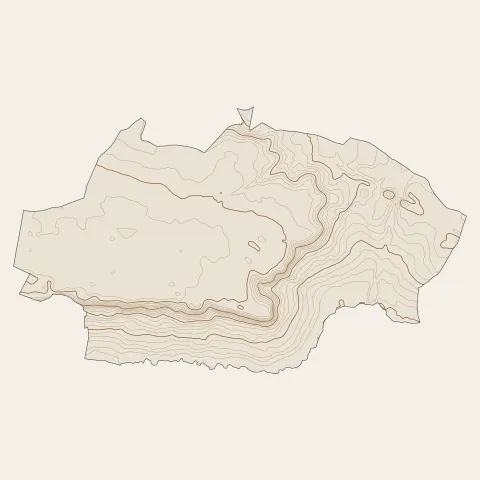 Palaiseau : courbes de niveau