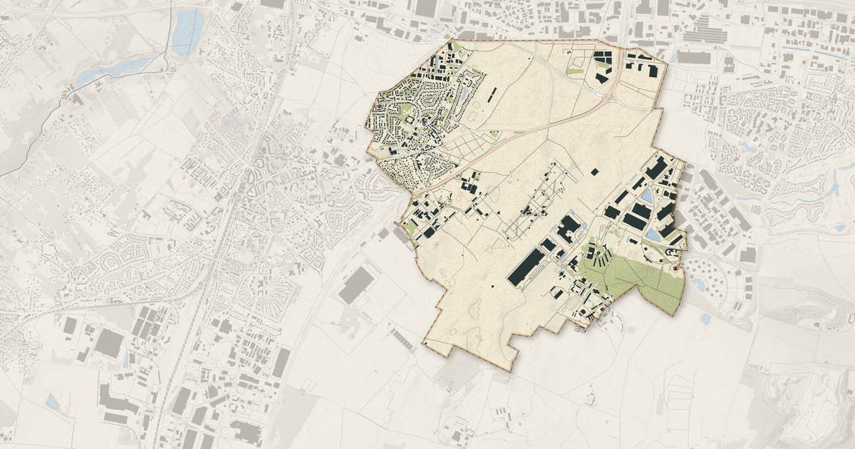 Portrait cartographique de Le Plessis-Pâté : relief, eau, forêts, bâti et voies, calculés à partir des données de l'IGN