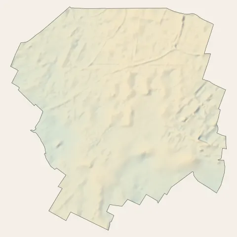 Le Plessis-Pâté : relief