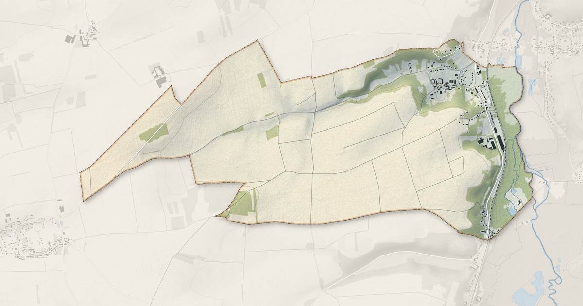 Portrait cartographique de Prunay-sur-Essonne : relief, eau, forêts, bâti et voies, calculés à partir des données de l'IGN
