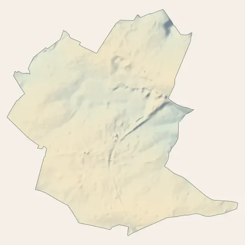 Saclay : relief