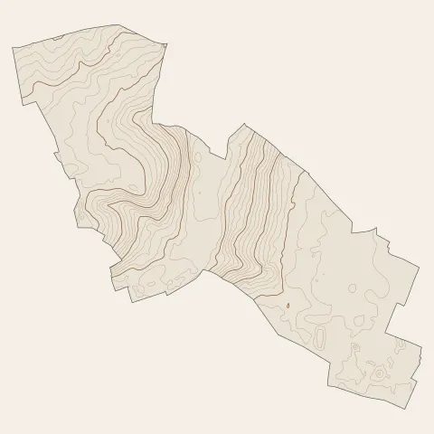 Saint-Germain-lès-Arpajon : courbes de niveau