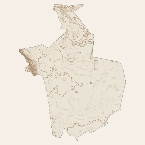 Saint-Pierre-du-Perray : courbes de niveau