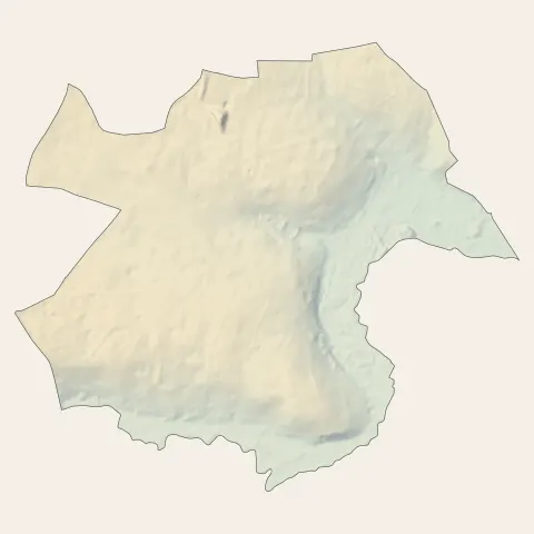 Saint-Vrain : relief