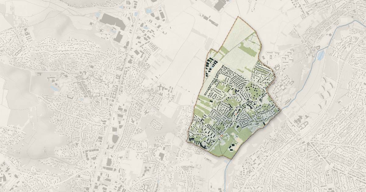 Portrait cartographique de Villiers-sur-Orge : relief, eau, forêts, bâti et voies, calculés à partir des données de l'IGN