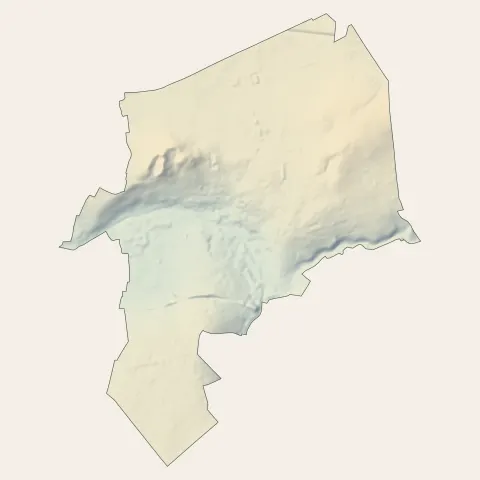 Yerres : relief