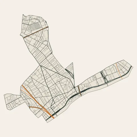 Asnières-sur-Seine : voies