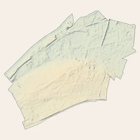 Colombes : relief