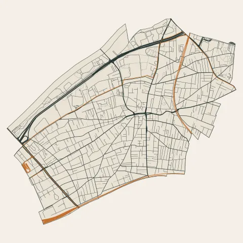 Colombes : voies