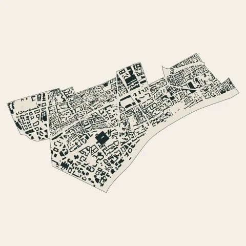 Courbevoie : bâti