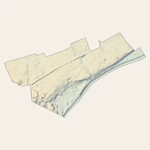 Courbevoie : relief
