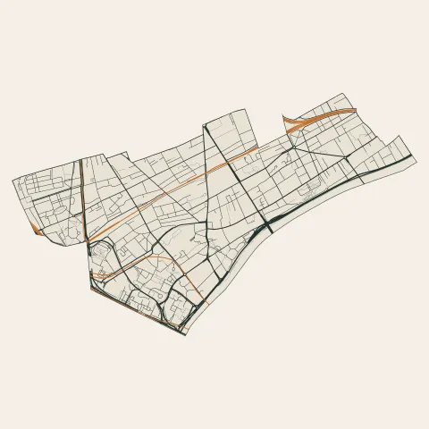 Courbevoie : voies