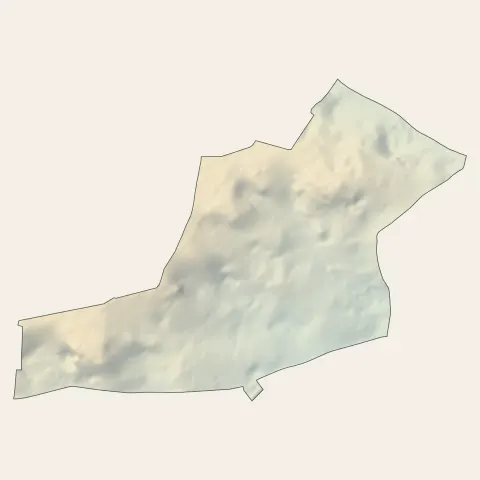 Garches : relief