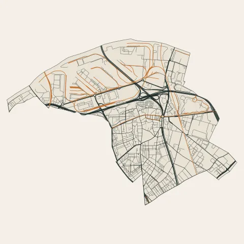 Gennevilliers : voies