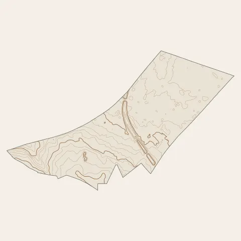 Malakoff : courbes de niveau