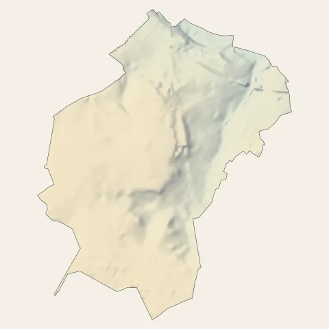 Meudon : relief