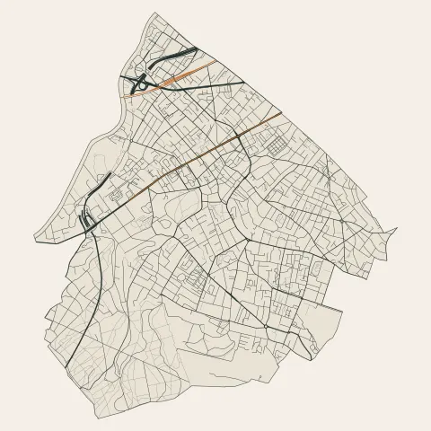 Rueil-Malmaison : voies