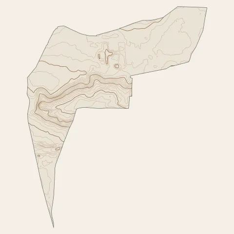 Vaucresson : courbes de niveau